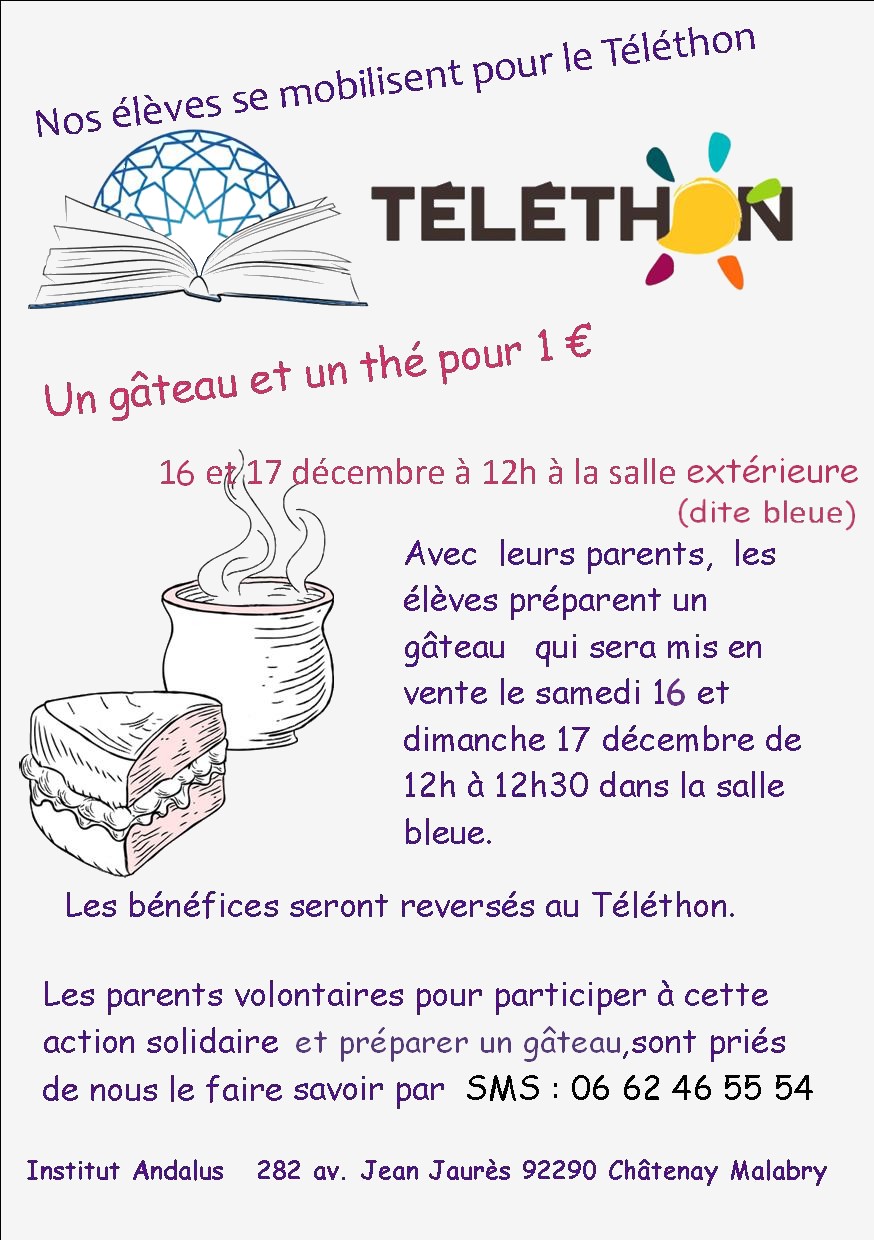 Nos élèves se mobilisent pour le Téléthon !